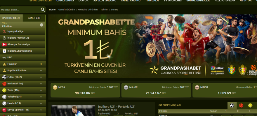 Grandpashabet Spor Bahisleri